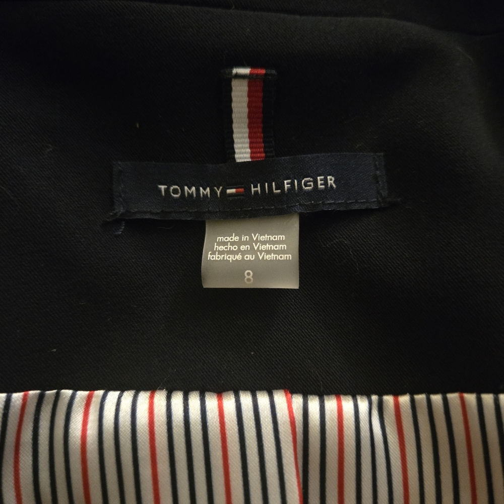 Tommy Hilfiger Black Single-Button Women's Blazer - Picture 4 of 5